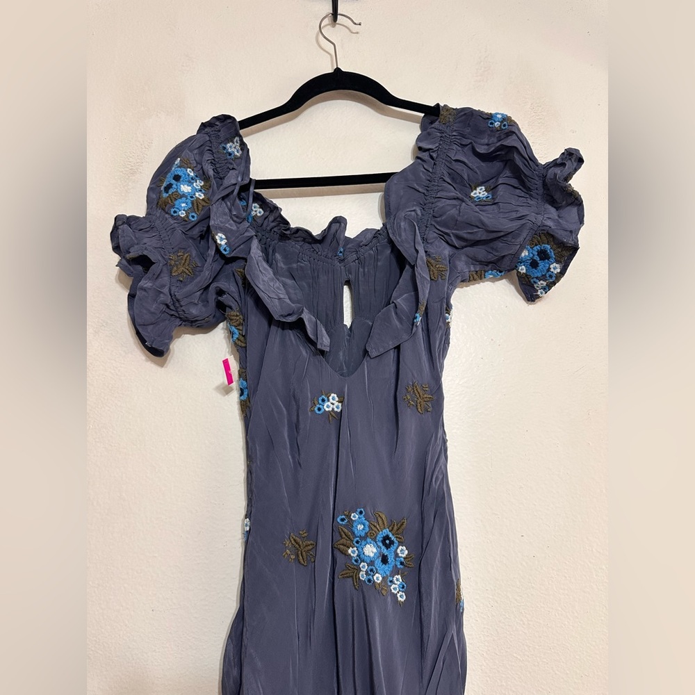 Free People Bali Santa Cruz Ruffle Dress, Medium - Picture 8 of 11
